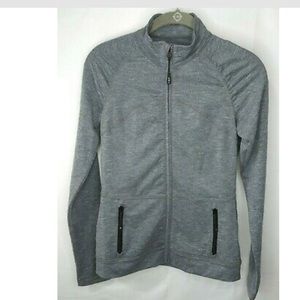 Lija Full ZIP Grey Athleisure Jacket SZ S/P